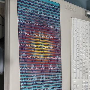 Vibrant Geometric Holiday Wall Art